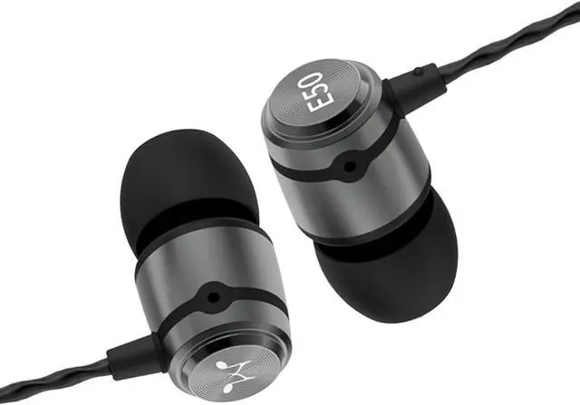 Main image of SoundMAGIC E50 Wired Earbuds No Microphone in Ear Monitor HiFi Earphones Noise Isolating Headphones Comfortable Fit Gunmetal