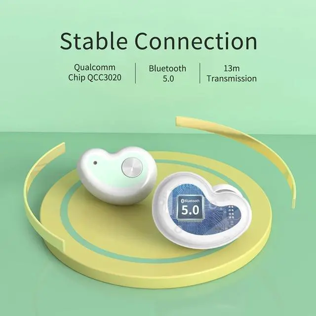 Alt view image 3 of 7 - SoundMAGIC TWS30 G2 True Wireless Earbuds - Bluetooth in-Ear Headphones with Microphone, HiFi Stereo,Waterproof and 30-Hour Battery Life White