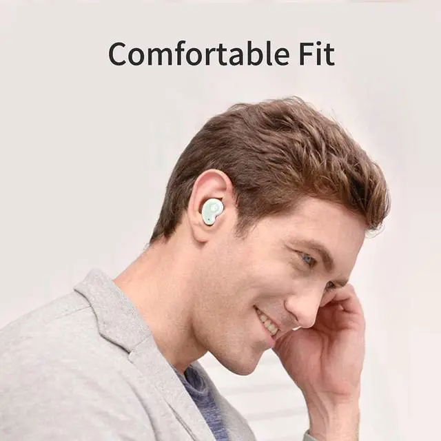 Alt view image 6 of 7 - SoundMAGIC TWS30 G2 True Wireless Earbuds - Bluetooth in-Ear Headphones with Microphone, HiFi Stereo,Waterproof and 30-Hour Battery Life White