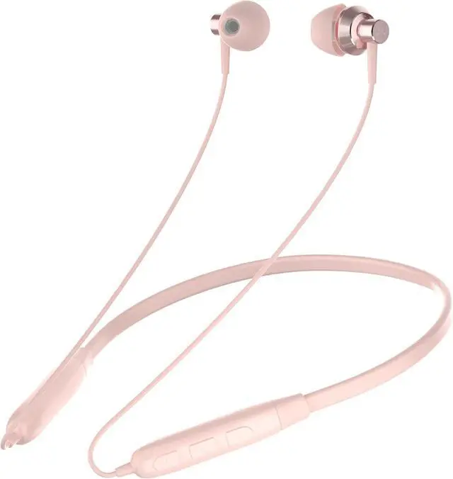 Main image of SoundMAGIC S20BT Neckband Bluetooth Headphones Wireless Earphones HiFi Stereo in Ear Headset with Microphone Lightweight Sports Earbuds Long Playtime Stable Connection Pink