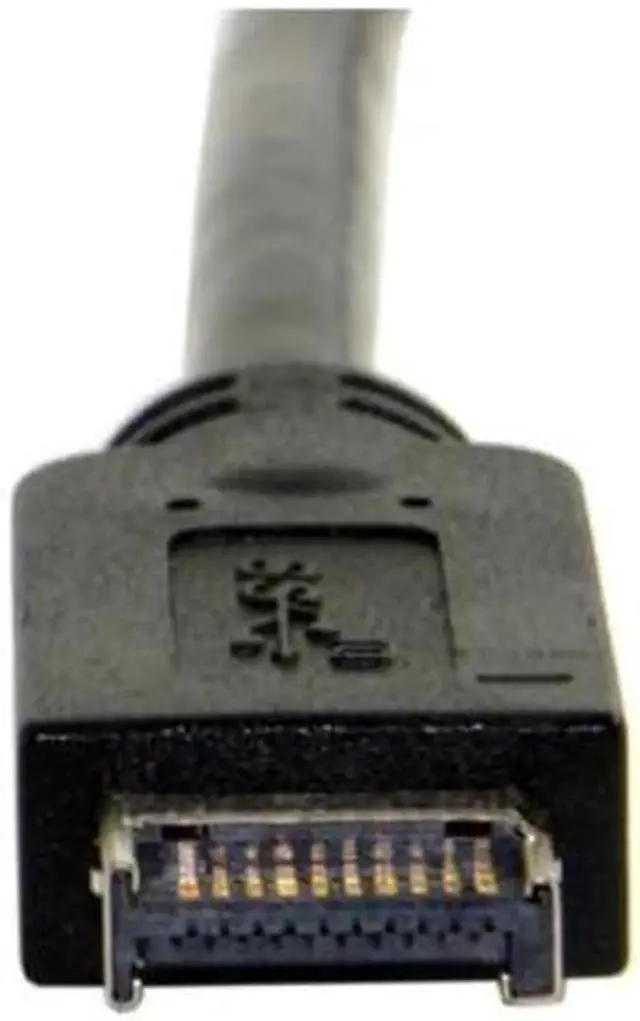 Alt view image 2 of 6 - USB 3.1 Front Panel Header to USB-C Type-C Female Extension Cable 40cm with Panel Mount Screw UC-037