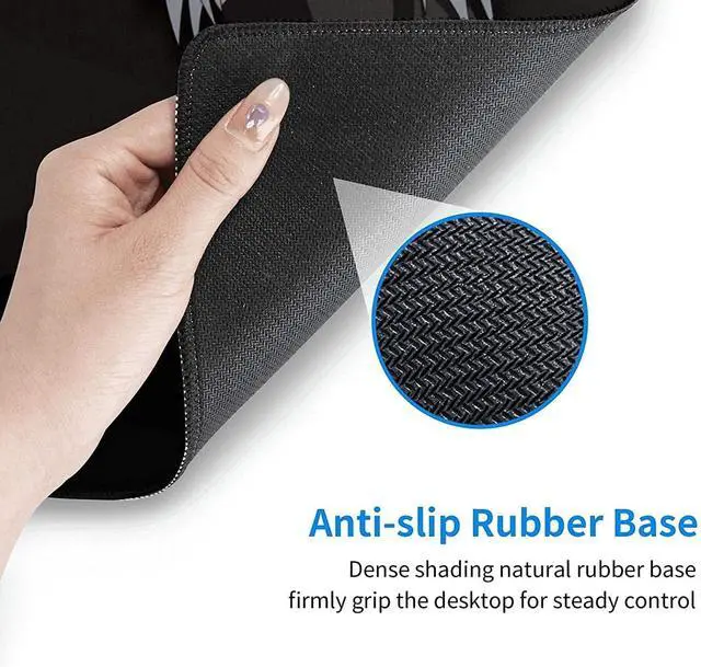 Alt view image 3 of 3 - XL-Large Gaming Laptop Mouse Pad - Anime Desk Mat - Extended PC Keyboard Waterproof and Non-Slip 31.06 x 11.8inches