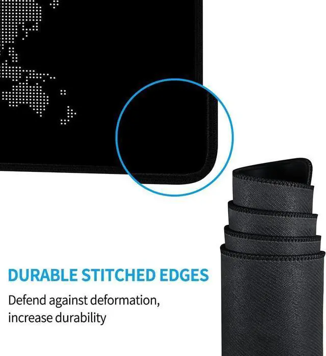 Alt view image 2 of 3 - XL-Large Gaming Laptop Mouse Pad - Anime Desk Mat - Extended PC Keyboard Waterproof and Non-Slip 31.06 x 11.8inches