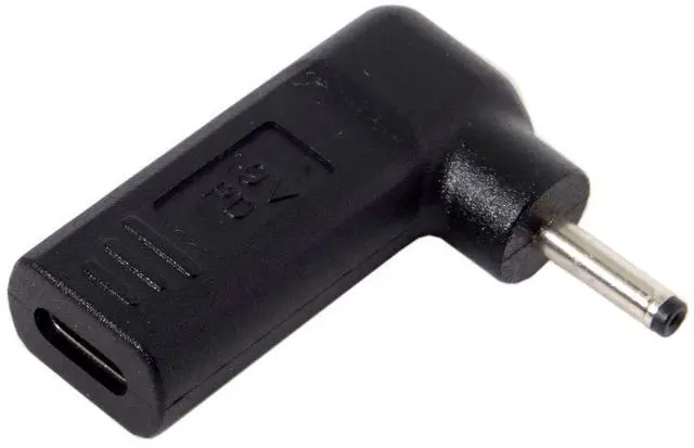Main image of USB 3.1 Type C USB-C to DC 20V 3.0x1.1mm Adapter Emulator Trigger 90 Degree Angled (3.0x1.1MM)