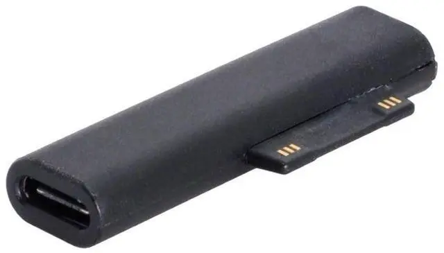 Main image of Type-C USB-C Female to Surface Pro7 Pro6 Pro5 Pro4 Pro X Go Book PD Charge Adapter DC 15V