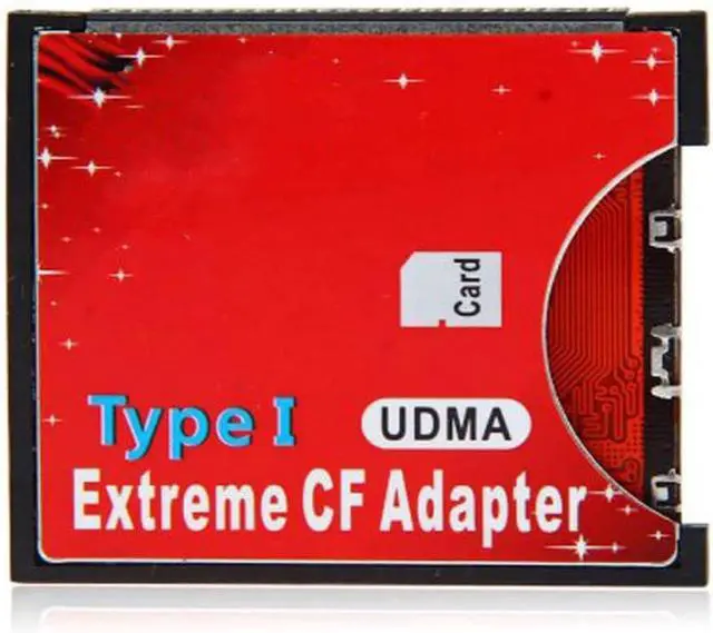 Main image of SD SDHC SDXC to CF Type I Compact Flash Memory Card Adapter Reader Support16/32/64/128/256GB CF to SD Card Converter