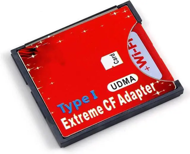 Alt view image 5 of 6 - SD SDHC SDXC to CF Type I Compact Flash Memory Card Adapter Reader Support16/32/64/128/256GB CF to SD Card Converter