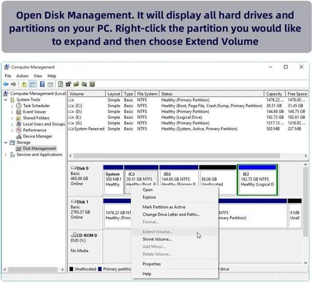 Alt view image 6 of 7 - mSATA Mini SATA SSD to IDE 44Pin 2.5 inch Hard Disk Case Enclosure Box White for Laptop