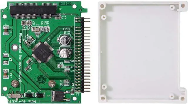 Main image of mSATA Mini SATA SSD to IDE 44Pin 2.5 inch Half-Heigh Hard Disk Case Enclosure Box for Notebook Laptop