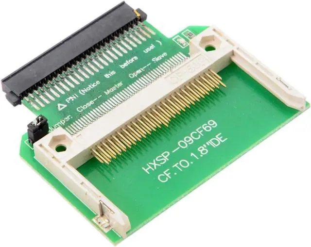 Alt view image 2 of 7 - Memory Card Adapter CF Compact Flash Memory Card to 50pin 1.8 Inch IDE Hard Drive SSD Converter Adapter for Toshiba
