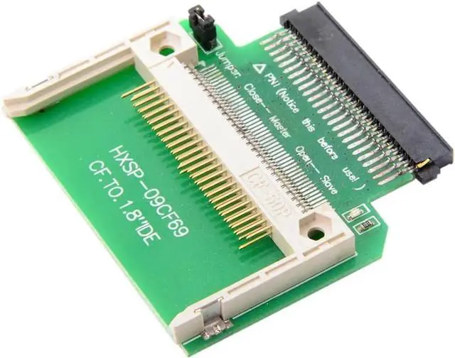 Alt view image 5 of 7 - Memory Card Adapter CF Compact Flash Memory Card to 50pin 1.8 Inch IDE Hard Drive SSD Converter Adapter for Toshiba