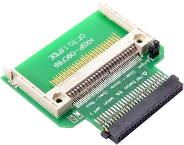 Alt view image 3 of 7 - Memory Card Adapter CF Compact Flash Memory Card to 50pin 1.8 Inch IDE Hard Drive SSD Converter Adapter for Toshiba