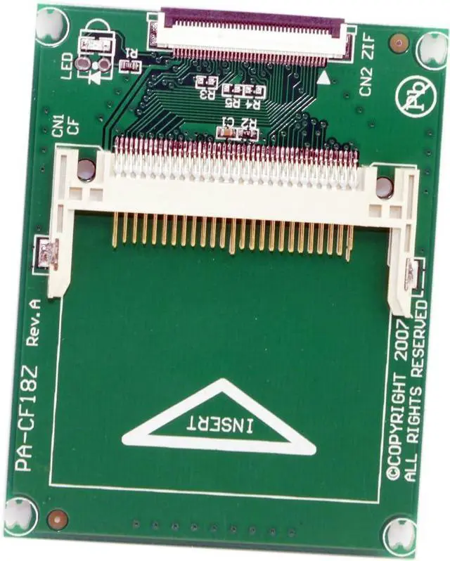 Alt view image 3 of 7 - CF Memory Card Adapter SSD HDD Adapter 1.8" Compact Flash CF Memory Card to CE ZIF SSD HDD Adapter (Works as a HDD in TRUE IDE MODE! Please make sure your CF card with true-IDE molde first)