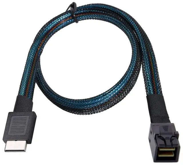 Main image of OCuLink PCIe PCI-Express SFF-8611 4i to Slimline SFF-8643 SSD Data Active Cable 50cm for SSD eGPU Card
