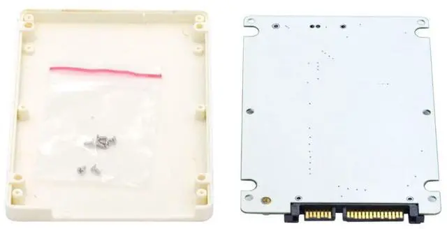 Alt view image 7 of 7 - 17+7Pin MAC SSD to 2.5" SATA Hard Disk Drive Case Enclosure Adapter for 2012 Retina Pro iMac SSD