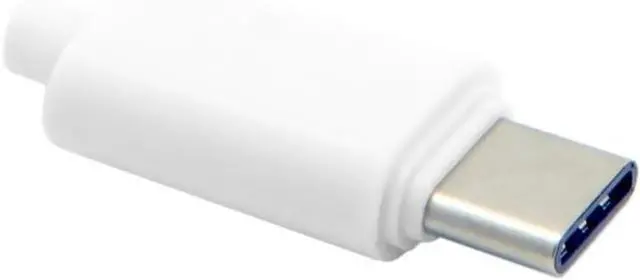 Alt view image 5 of 7 - USB C DIY Connector USB 3.1 Type C 24Pin Male Plug Port Repair Replacement Solder Adapter with PCB Board White Housing