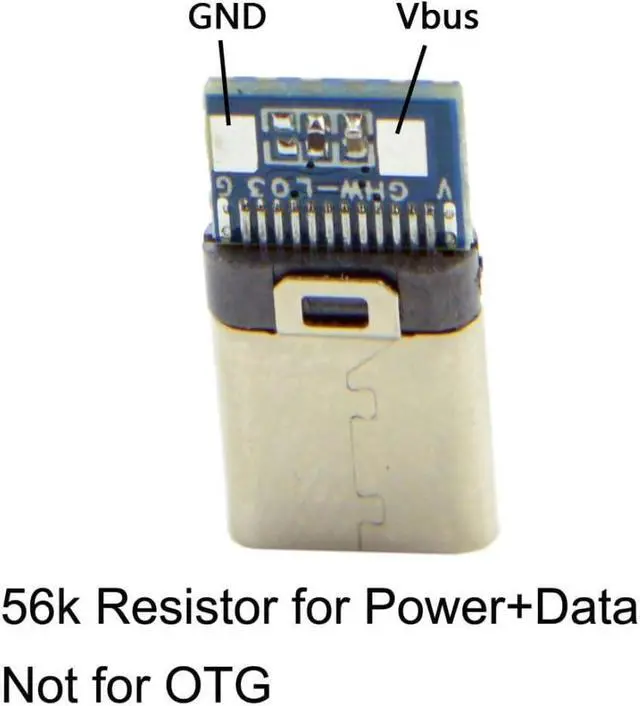 Alt view image 2 of 7 - USB C DIY Connector USB 3.1 Type C 24Pin Male Plug Port Repair Replacement Solder Adapter with PCB Board White Housing