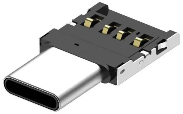 Alt view image 4 of 7 - USB 3.0 Micro SD Card Reader USB 3.0 to Micro SDHC/Micro SDXC/TF Card Reader Adapter with USB C OTG Adapter