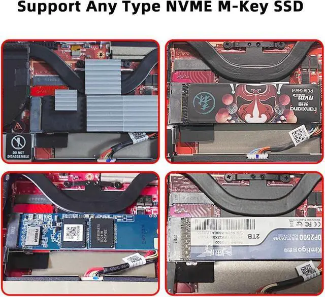 Alt view image 7 of 7 - M.2 22x30mm to 22x80mm NVME M-Key NGFF Extension SSD Upgrade Adapter Compatible with ROG Ally Gaming