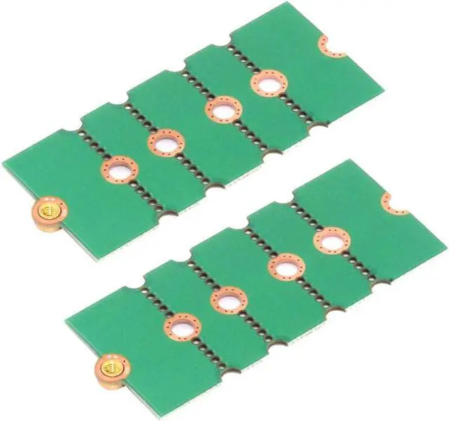 Main image of 2 Pack M.2 2230 to 2242 to 2260 to 2280 Convertor Card NVME NGFF SSD Extended Adapter