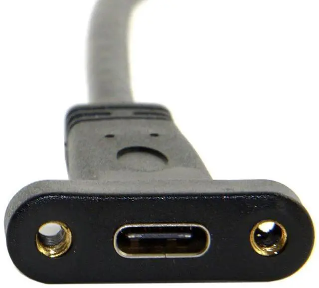 Alt view image 7 of 7 - USB 3.1 Gen 2 10Gbps USB Type-E Motherboard to USB C Front Panel Header Extension Cable Adapter with 12cm PCI-E Bracket