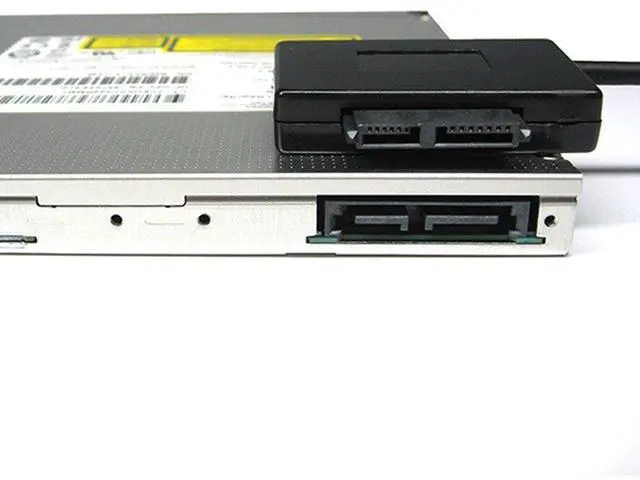 Alt view image 4 of 7 - USB 3.0 to 7+6 13Pin Slimline SATA Cable Adapter for Laptop CD DVD ROM Optical Drive