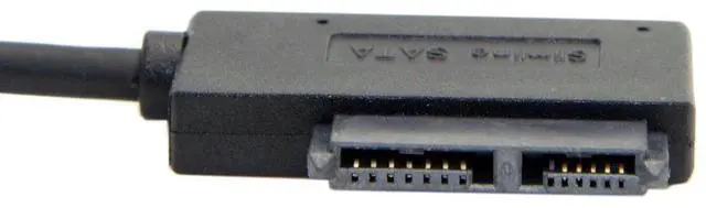 Alt view image 7 of 7 - USB 3.0 to 7+6 13Pin Slimline SATA Cable Adapter for Laptop CD DVD ROM Optical Drive