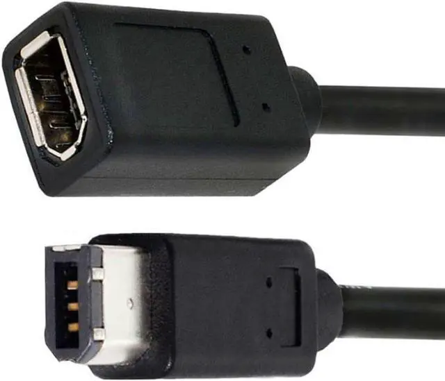 Alt view image 5 of 6 - IEEE 1394 6Pin Male to Female Extension Data Video Capture Card Firewire 400 to 400 Cable 20cm