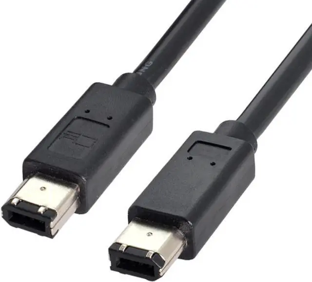 Main image of FireWire IEEE 1394 6 Pin to 6Pin FireWire 400 to 400 6-6 ilink Cable 1.8m Black