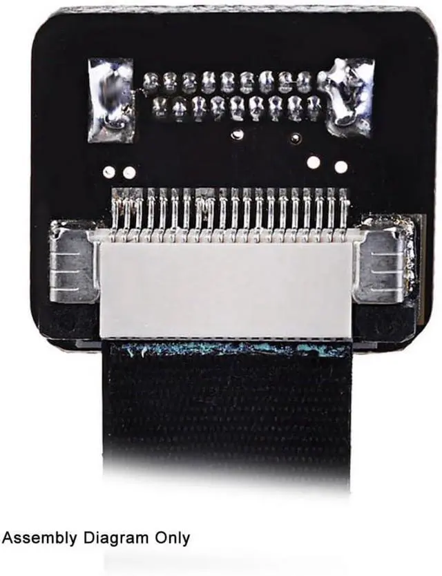 Alt view image 4 of 7 - Thickness 0.3mm Pitch 0.5mm 20Pin Flexible Ribbon Flat Cable 3.28FT/1.0M for HDMI Connector,Raspberry Pi, GoPro,Mini Display, Drone, Camera, Gimbal
