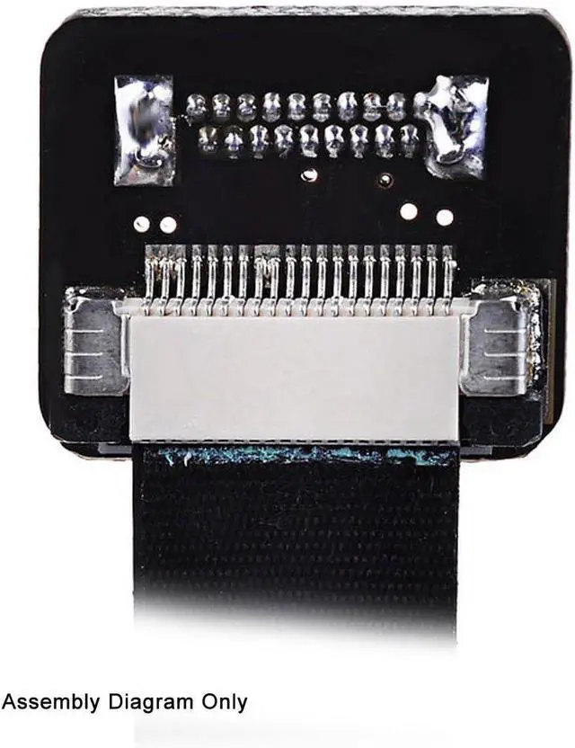 Alt view image 7 of 7 - FPC 20Pin HDMI Flat Female Connector for Ribbon Cable,Raspberry Pi, GoPro,Mini Display, Drone, Camera, Gimbal