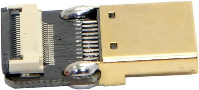 Alt view image 4 of 7 - FPC 20Pin HDMI Flat Male Connector for Ribbon Cable,Raspberry Pi, GoPro,Mini Display, Drone, Camera, Gimbal