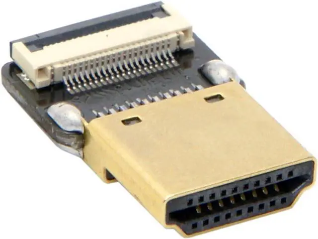 Alt view image 6 of 7 - FPC 20Pin HDMI Flat Male Connector for Ribbon Cable,Raspberry Pi, GoPro,Mini Display, Drone, Camera, Gimbal