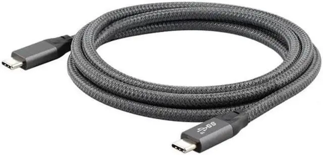 Alt view image 2 of 7 - 10Gbps USB-C USB 3.1 Type C Gen2 Male to Male Data Video 100W Cable with E-marker for Tablet and Phone and Laptop