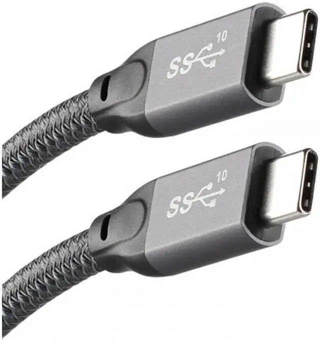 Alt view image 5 of 7 - 10Gbps USB-C USB 3.1 Type C Gen2 Male to Male Data Video 100W Cable with E-marker for Tablet and Phone and Laptop