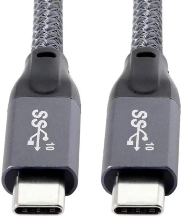 Alt view image 3 of 7 - 10Gbps USB-C USB 3.1 Type C Gen2 Male to Male Data Video 100W Cable with E-marker for Tablet and Phone and Laptop
