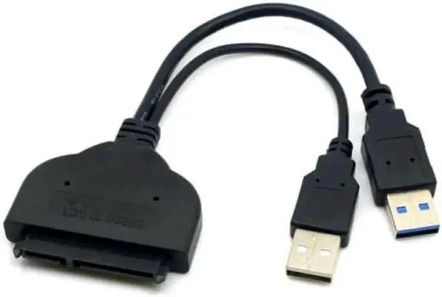 Alt view image 4 of 5 - 1set USB 3.0 to SATA 22Pin & SATA to Micro SATA Adapter for 1.8" 2.5" Hard Disk Driver With Extral USB Power Cable U3-067/SA-076