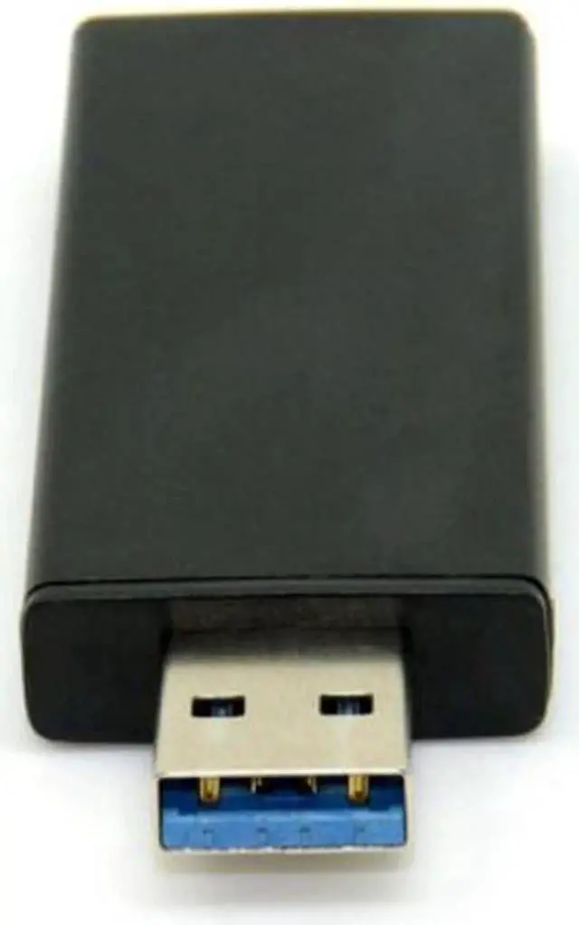 Alt view image 6 of 6 - 42mm NGFF M2 SSD to USB 3.0 External PCBA Conveter Adapter Card Flash Disk Type with Black Case U3-273-BK