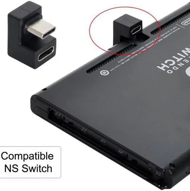 Alt view image 3 of 7 - 3pcs/lot USB 3.1 Type C Male Female to USB-C Female Power Data 10Gbps Adapter for NS Switch Phone