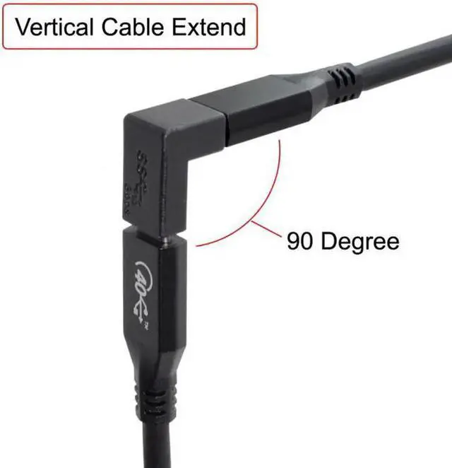 Alt view image 6 of 7 - 3pcs/lot USB 3.1 Type C Male Female to USB-C Female Power Data 10Gbps Adapter for NS Switch Phone