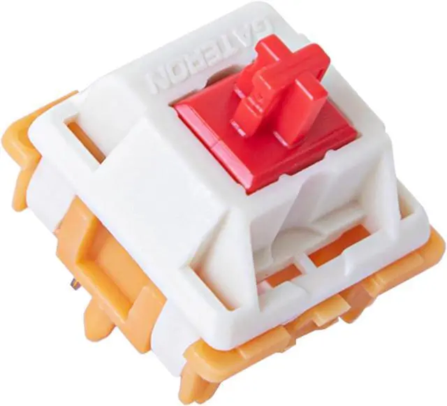 Main image of GATERON Mini i Keyboard Switches, Tactile RGB LED 5 Pin 22mm Dual-Stage Spring Factory Pre-lubed 50gf Key Switches for Custom MX Mechanical Keyboard(35PCS)