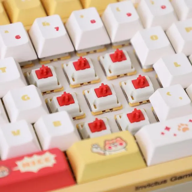 Alt view image 2 of 7 - GATERON Mini i Keyboard Switches, Tactile RGB LED 5 Pin 22mm Dual-Stage Spring Factory Pre-lubed 50gf Key Switches for Custom MX Mechanical Keyboard(35PCS)