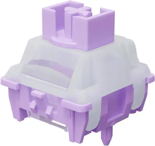 Main image of GATERON Magnetic Orchid Keyboard Switch, Wall Stem Full POM Linear Pre-Travel Freely Setting Factory Pre-lubed for Magnetic Gaming Keyboard (61pcs)