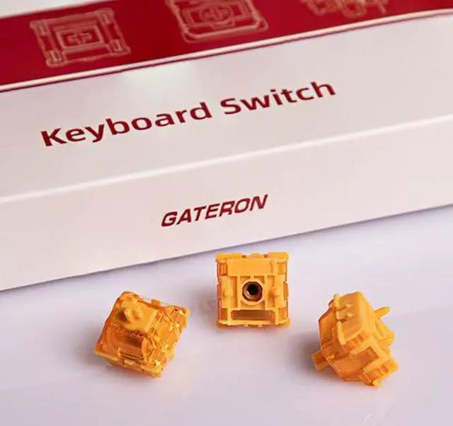 Alt view image 6 of 7 - GATERON Magnetic Hall Sensor Keyboard Switches, KS-20 Orange Linear Pre-lubed 38gf Magnetic Key Switches, Free Setting of Pre-Travel SMD Compatible, Fit for Magnetic Mechanical Keyboards(35PCS)