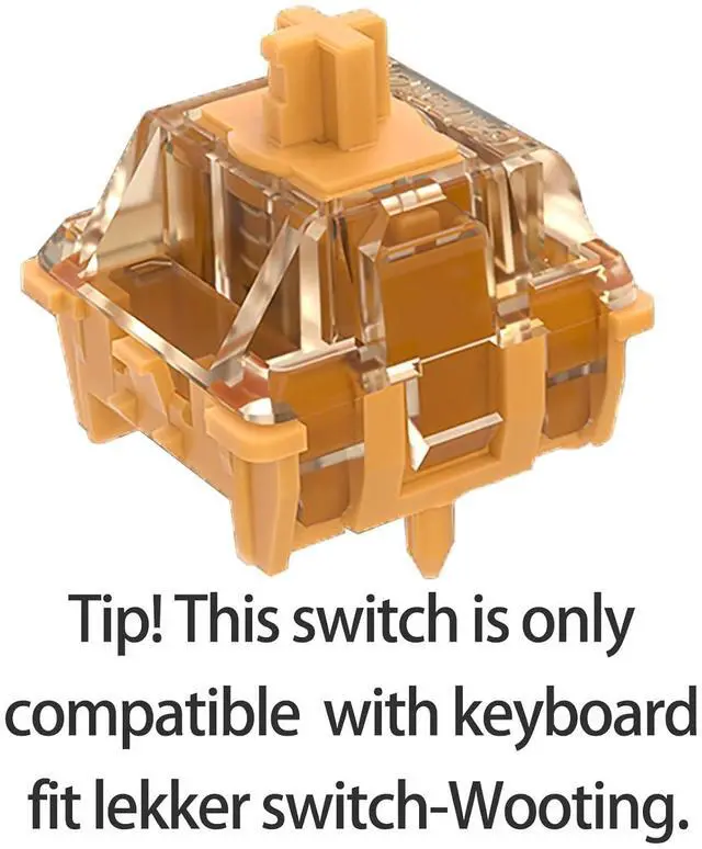 Alt view image 2 of 7 - GATERON Magnetic Hall Sensor Keyboard Switches, KS-20 Orange Linear Pre-lubed 38gf Magnetic Key Switches, Free Setting of Pre-Travel SMD Compatible, Fit for Magnetic Mechanical Keyboards(35PCS)