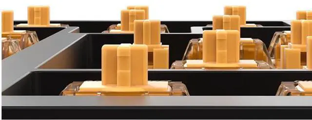 Alt view image 5 of 7 - GATERON Magnetic Hall Sensor Keyboard Switches, KS-20 Orange Linear Pre-lubed 38gf Magnetic Key Switches, Free Setting of Pre-Travel SMD Compatible, Fit for Magnetic Mechanical Keyboards(35PCS)