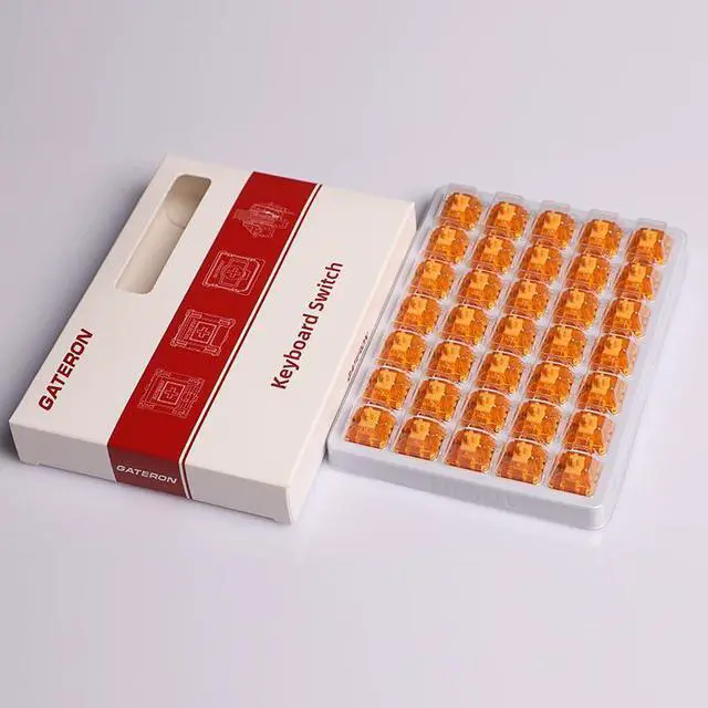 Alt view image 7 of 7 - GATERON Magnetic Hall Sensor Keyboard Switches, KS-20 Orange Linear Pre-lubed 38gf Magnetic Key Switches, Free Setting of Pre-Travel SMD Compatible, Fit for Magnetic Mechanical Keyboards(35PCS)