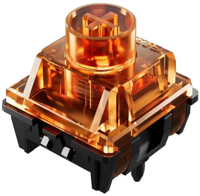 Main image of GATERON Magnetic Spark Keyboard Switch, Wall Stem Linear Pre-Travel Freely Setting Factory Pre-lubed for Magnetic Gaming Keyboard (Spark, 70pcs)