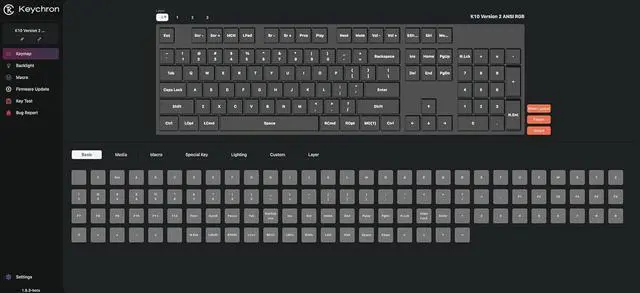 Alt view image 4 of 7 - Keychron K10 Version 2, QMK Wireless Mechanical Gaming Keyboard, Full Size Hot-swappable Super Banana Switch, RGB Bluetooth/USB-C Wired Professional Office Keyboard for Mac/Windows