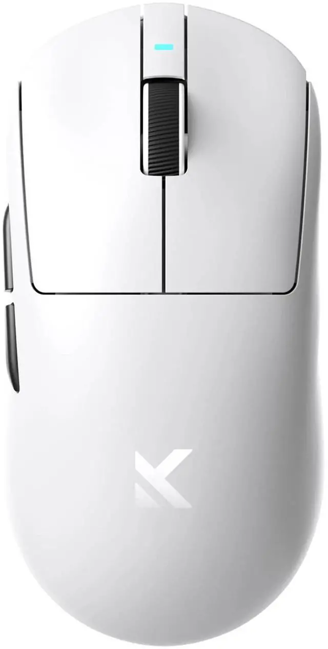 Main image of MCHOSE A7 Wireless Gaming Mouse, Tri-Mode Connection, 56 Grams, PAW3395 26K DPI Sensor, Wired 1K/Wireless 1K Polling, 300mAh Battery - White